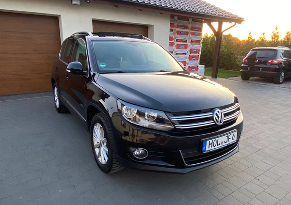 Volkswagen Tiguan cena 42900 przebieg: 247497, rok produkcji 2012 z Chełmno małe 407